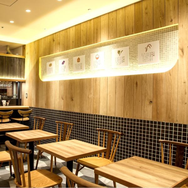 Sendai Station 2F, stylish Japanese cafe `` DaTe Cafe O'rder '' (Date Cafe Order) It is convinced that there are many repeaters who go daily every day because of the diverse lineup with about 30 types ☆