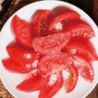 토마토 단맛 샐러드 / 해파리 식초의 맛 부드러운 / 매운 매운 고추 / 말린 두부 부드럽게 (매운 맛)