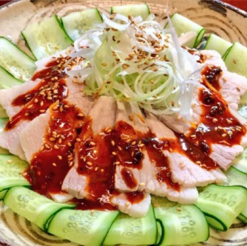 雲白肉/ゆば胡瓜