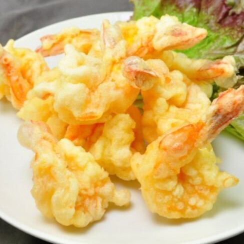 エビ天ぷら/八宝菜