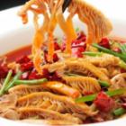 센마이의 파 기름 소스 소스 / 아오이 쇠고기 絲