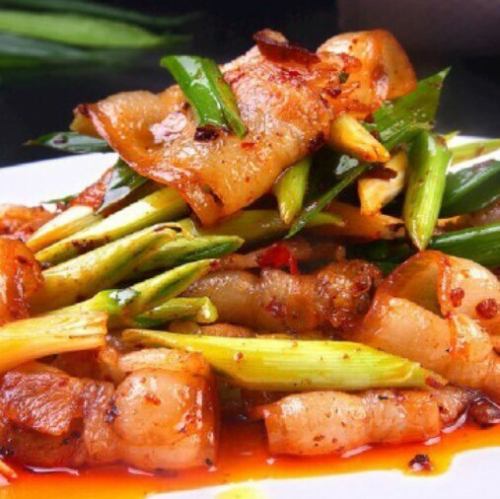 回鍋肉/鶏の四川風炒め/鶏と落花生黒酢味炒め/鶏肉の甘味噌炒め