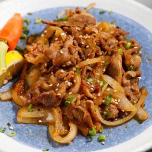 中華風焼き肉/鶏とクミン炒め/豚肉ニュシヤン肉絲