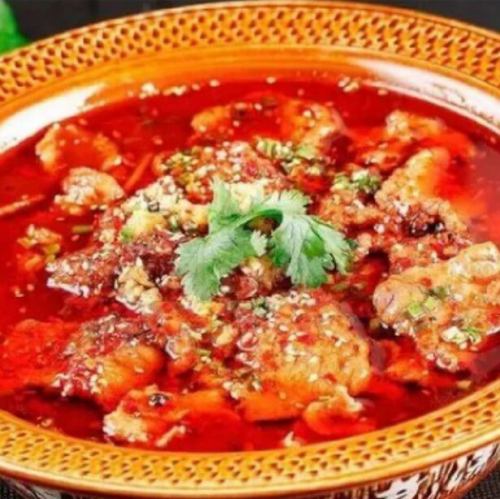 牛肉の四川風煮込み