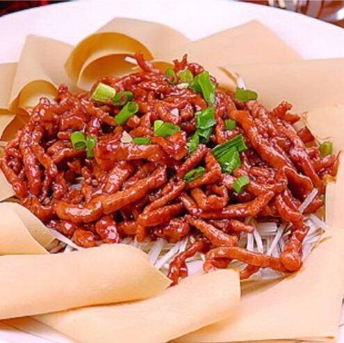 豚肉絲甘味噌炒め/なんこつ唐辛子炒め