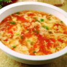 토마토와 계란 수프