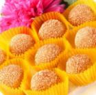 참깨 경단 (검은 참깨 포함) (4 코) / 코코넛 경단