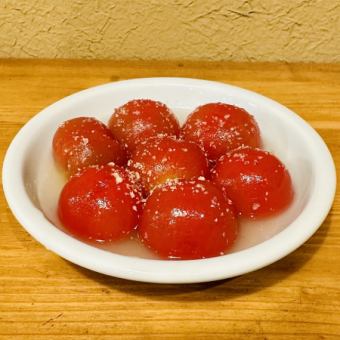 ミニトマトの水キムチ