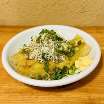 焼き茄子とろろ昆布