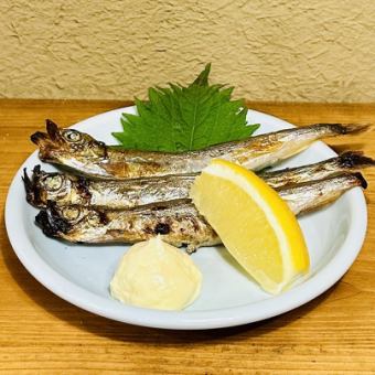 子持ちししゃも焼き