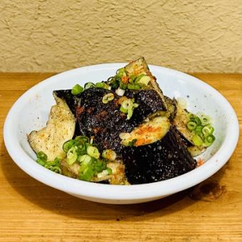 揚げナス山椒