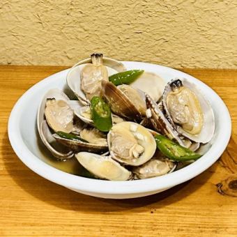 アサリの酒蒸し