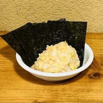 ねぎ塩イカ納豆