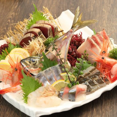 隠れたこだわり…旬の鮮魚