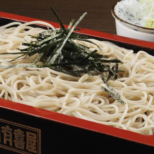 【二八はそばの良さを引き出す「黄金比率」】※つなぎ(小麦粉）を2割、そば粉8割のそばです