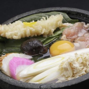 なべ焼きうどん
