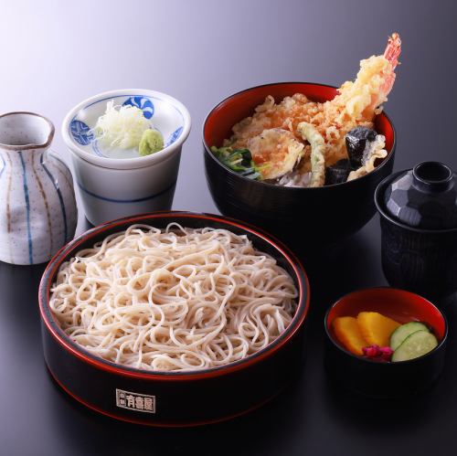 ミニ天丼セット1350円