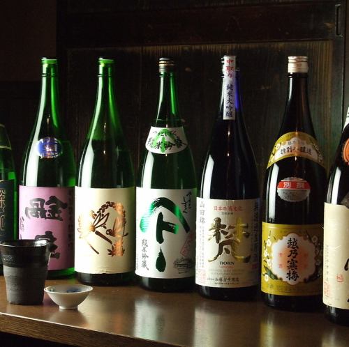 焼酎の種類豊富★