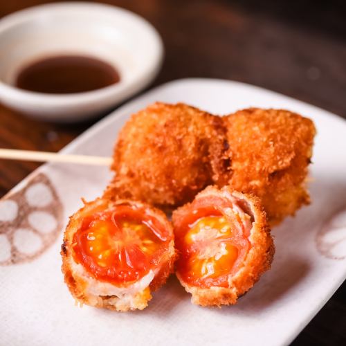 とまと巻き揚げ