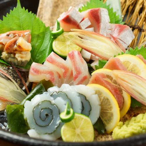 3 kinds of fresh fish platter
