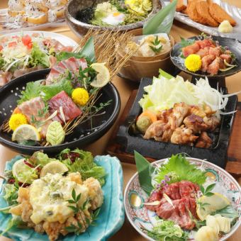 【至福コース】海鮮3種/馬刺し/呼子いか焼売全10品★２H飲み放題付5500⇒5000円　