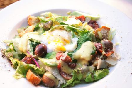 300BONE風シーザーサラダ