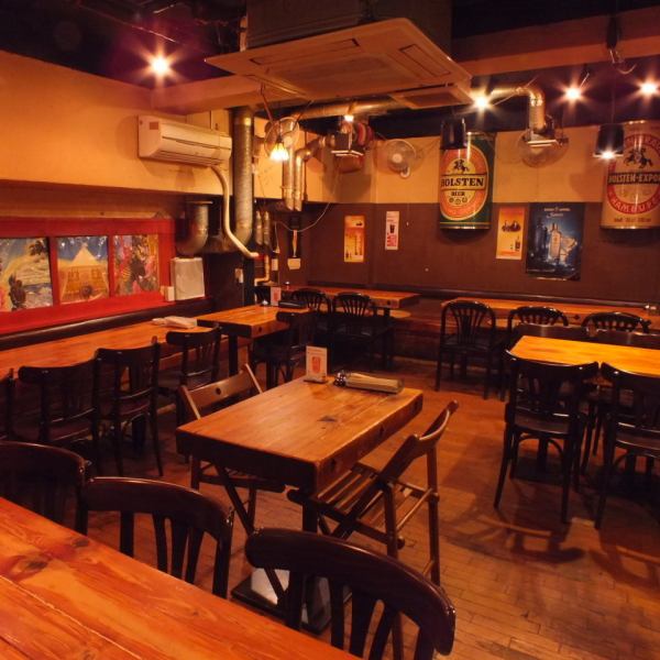 【パーティーに最適な2階のワンフロア】宴会・パーティー・結婚式2次会などの貸切などに最適なフロア完備。最大45名様までご利用できます。。お祝いのパーティーや歓送迎会にもおすすめです♪