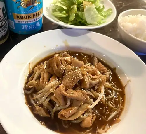 スタミナホルモン定食