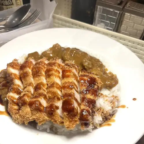 炸猪排咖喱☆东京味噌炸猪排和池袋最好的牛筋咖喱