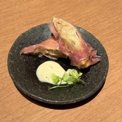揚げ春巻き~生ハム包み~