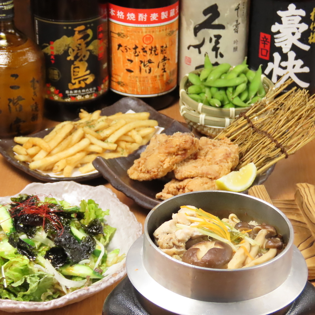 宴会利用にぴったりな飲み放題付きコースをご用意しております！