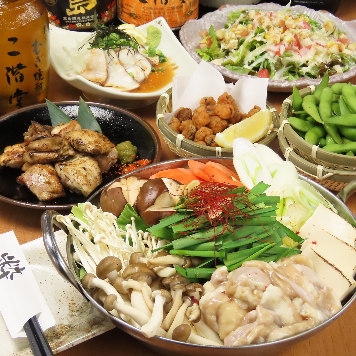 飲み会利用に最適な飲み放題付きコースをご用意しております！