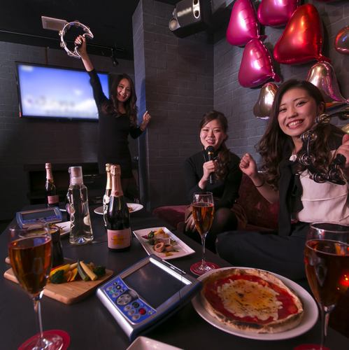 【Great for after-parties and 3rd parties】Unlimited karaoke in a private room♪ 2 hours of all-you-can-drink included after-party plan★ 3,000 yen (tax included)
