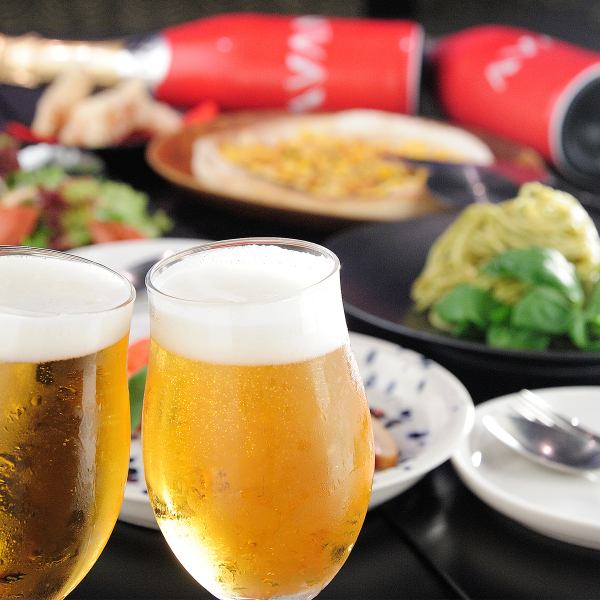 【(コンパに最適♪)当日対応可能なカジュアルイタリアンコース】平日4000円　週末4500円　全9品