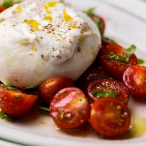 burrata cheese caprese