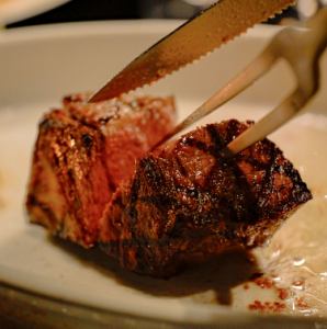 Domestic aged beef steak