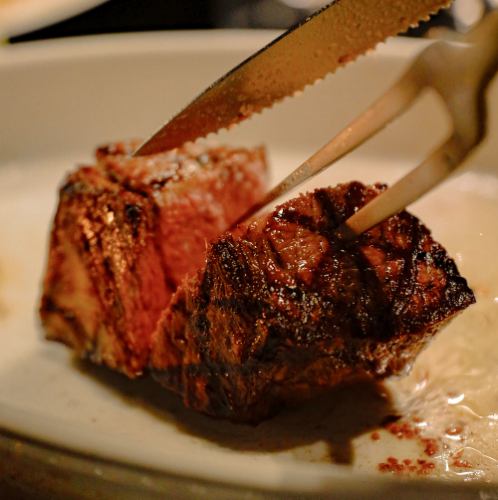 Domestic aged beef steak