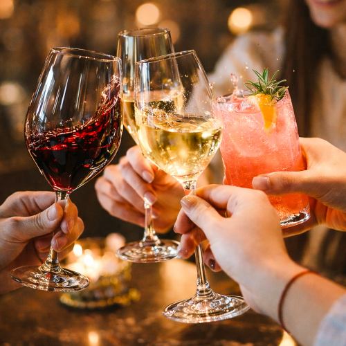 Sparkling wine also available!