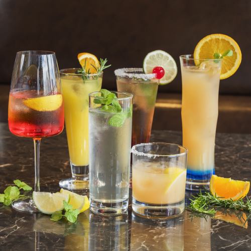 豊富なドリンクメニュー