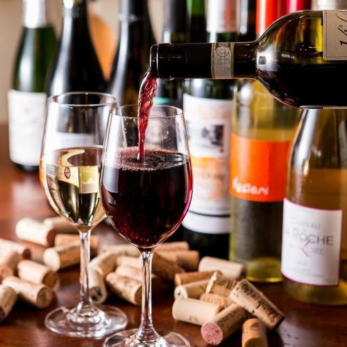 ボトルワイン各種取り揃えております！