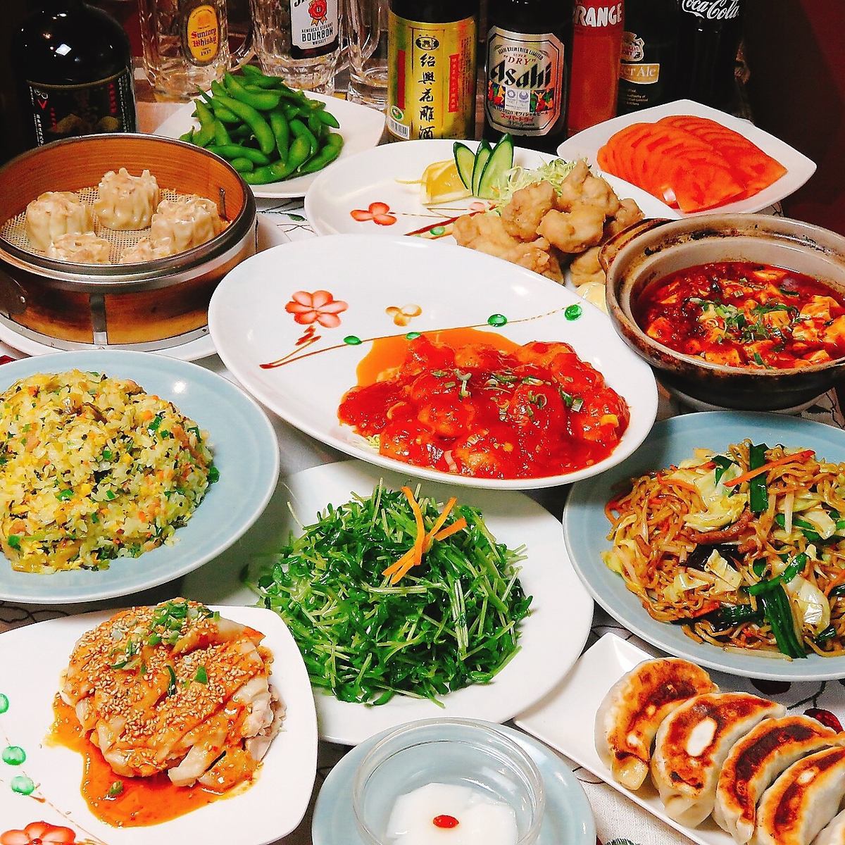 All-you-can-eat 110 types of authentic Chinese cuisine for 2 hours for 3,580 yen (tax included)