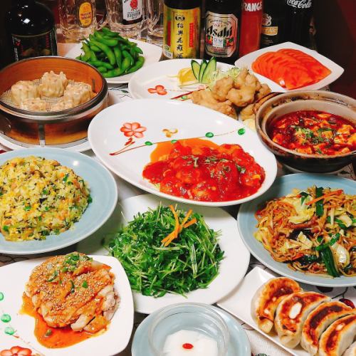 A wide variety of authentic dishes