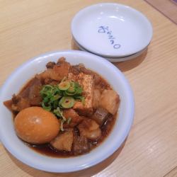 牛すじ豆腐煮