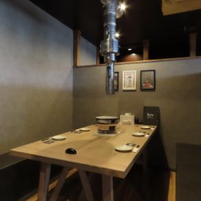 세련된 점내는 데이트・기념일・생일 등에도◎【#홋카이도#아사히카와#야키니쿠 비#아블리노#연회#데이트#여자회#생일#기념일#개인실#가족#아이 동반#체험#음료 무제한#아사히야마 동물원#해물