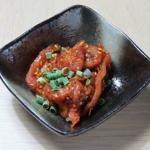 【안주】사키이카 김치