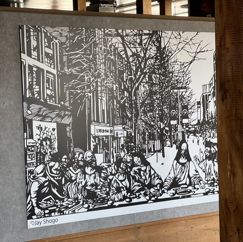 『마지막 만찬』등의 인테리어에도 구애되어 있어★