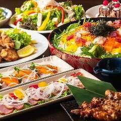 Available only from Sunday to Thursday! Includes 2 hours of all-you-can-drink ◆ "Fuku Course" 8 dishes from 3,500 yen ~ Chicken Nanban, Seared Bonito, etc. ~