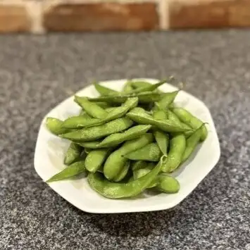 あつあつ枝豆
