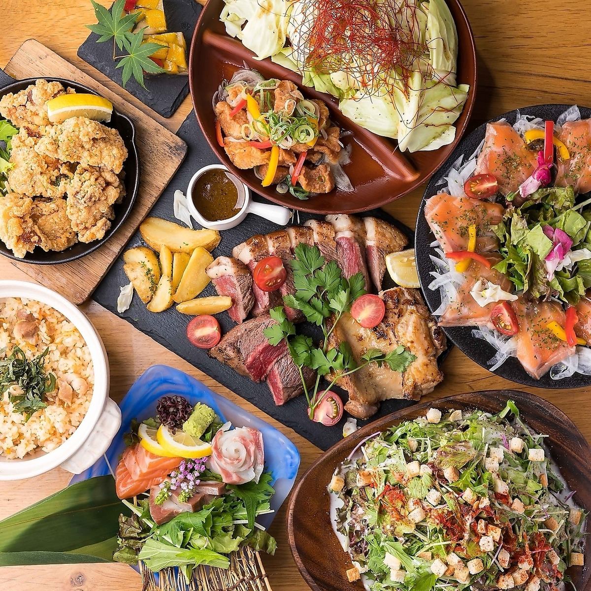 全席個室×徒歩4分!!お得食べ飲み放題2h2500円にてご利用可！
