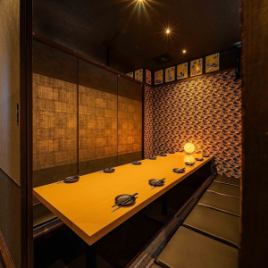 【4名様個室】扉付き完全個室の落ち着いた雰囲気◎※お席の写真はイメージになります。